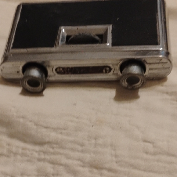 Vintage Opera Glasses with Black and Silver Finish - Picture 1 of 4